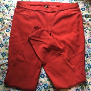 Red Jeggings